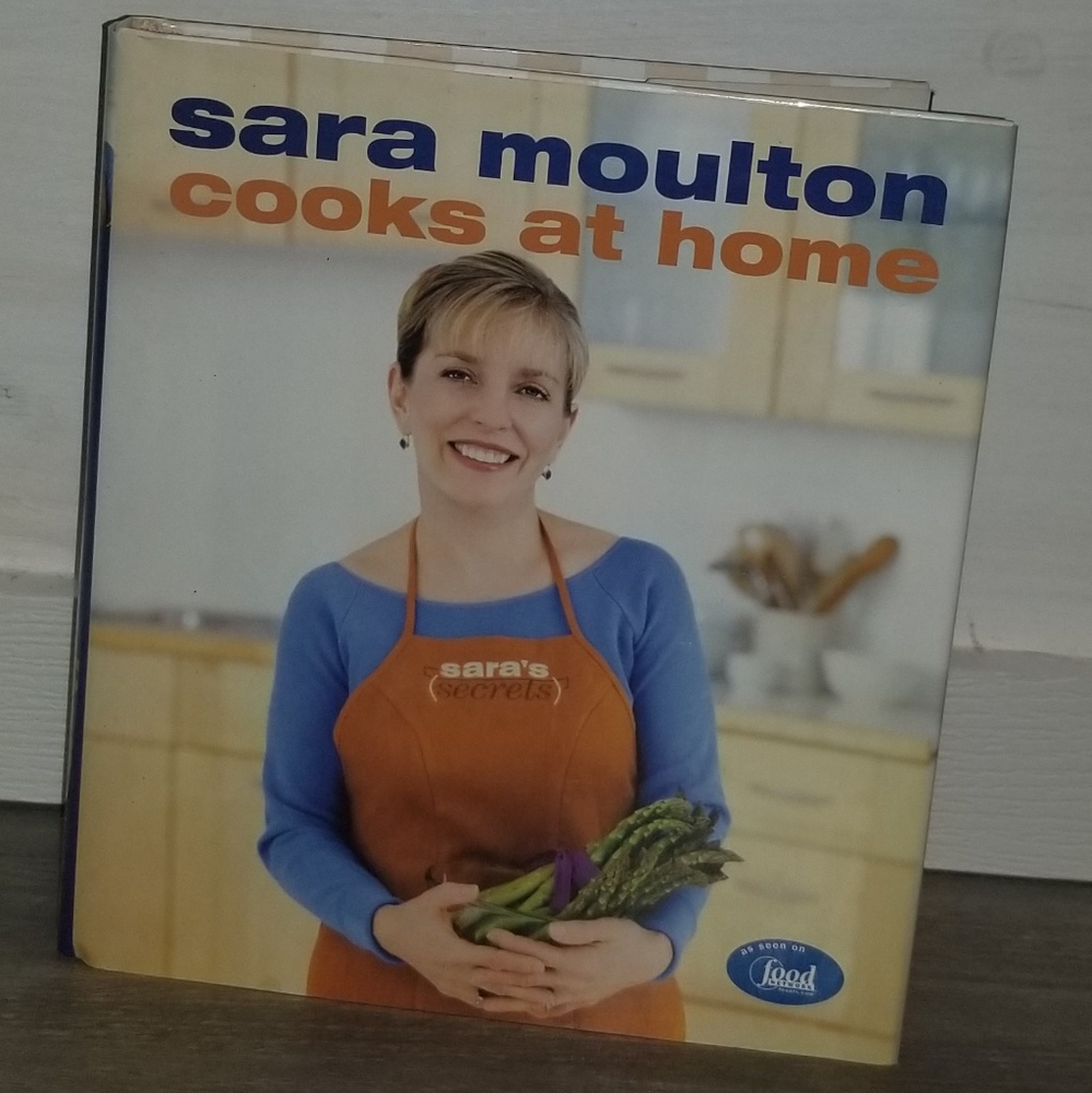 Sara Moulton cooks at home cook book brand new